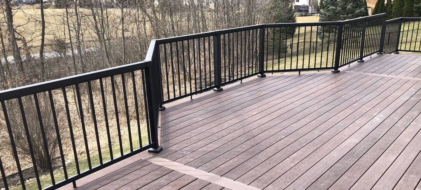Professional deck installation in Eau Claire, Wisconsin